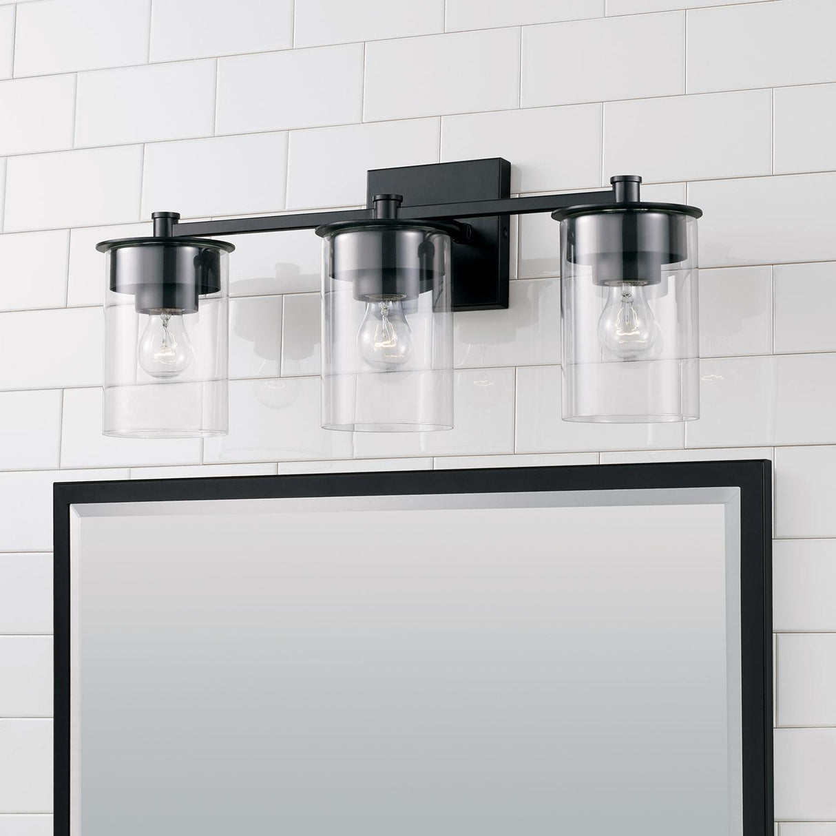 Capital Lighting 146831MB-532 Mason 3 Light Vanity Matte Black