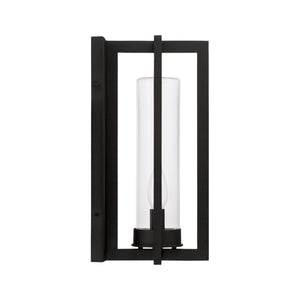 Capital Lighting 948211BK Kent 1 Light Outdoor Wall Lantern Black