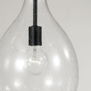 Capital Lighting 349011MB Brentwood 1 Light Pendant Matte Black