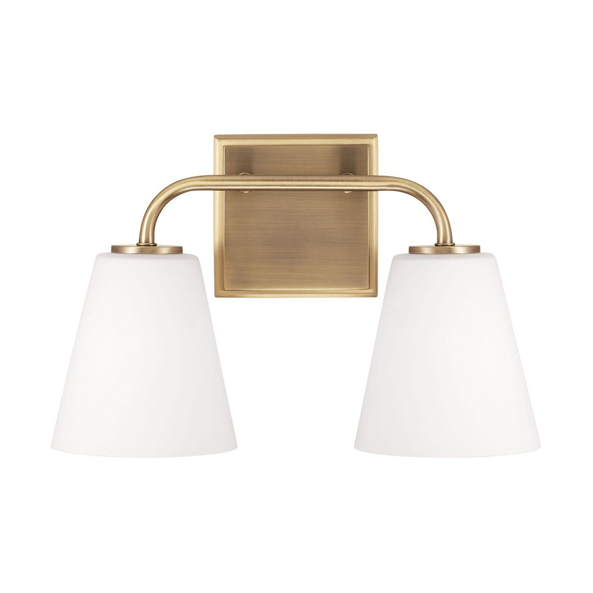 Capital Lighting 149421AD-543 Brody 2 Light Vanity Aged Brass