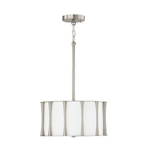 Capital Lighting 244631BN Bodie 3 Light Dual Mount Semi-Flush/Pendant Brushed Nickel