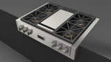 36" Pro Gas Rangetop With Griddle