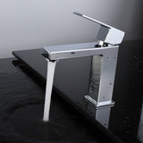 Artos Edge Single Hole Bathroom Faucet Chrome – Lifestyle