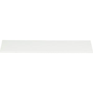 Atlas Homewares Tab Edge Pull 8 13/16 Inch (c-c) High White Gloss