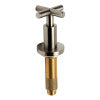 ALFI brand AB2503-BN Brushed Nickel Deck Mounted Tub Filler with Hand Held Showerhead