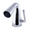 ALFI brand AB1788-PC Polished Chrome Single Hole Cone Waterfall Bathroom Faucet