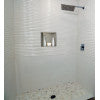 ALFI brand AB5501-PC Polished Chrome Shower Valve Mixer with Square Lever Handle