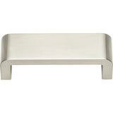 Atlas Homewares Platform Pull 3 3/4 Inch (c-c) Brushed Nickel