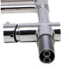 ALFI brand AB2038-PSS Solid Polished Stainless Steel Retractable Single Hole Kitchen Faucet