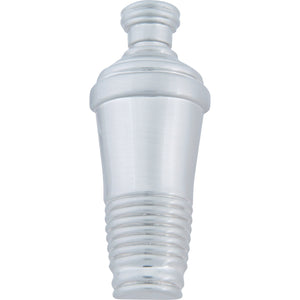 Atlas Homewares Martini Shaker Knob 3 Inch Brushed Nickel
