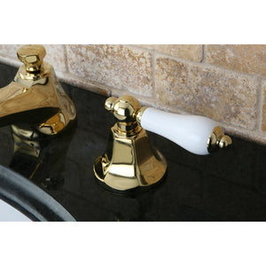 Kingston Brass KS4462PL 8 in. Widespread Bathroom Faucet, Polished Brass