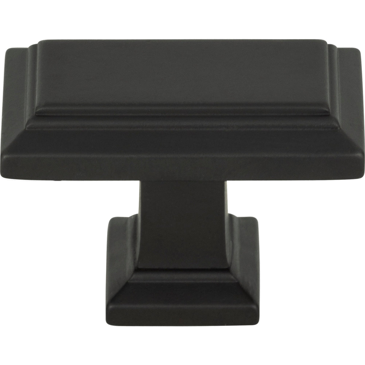 Atlas Homewares Sutton Place Rectangle Knob 1 7/16 Inch Modern Bronze