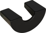 Atlas Homewares Roundabout Knob 1 1/4 Inch (c-c) Matte Black