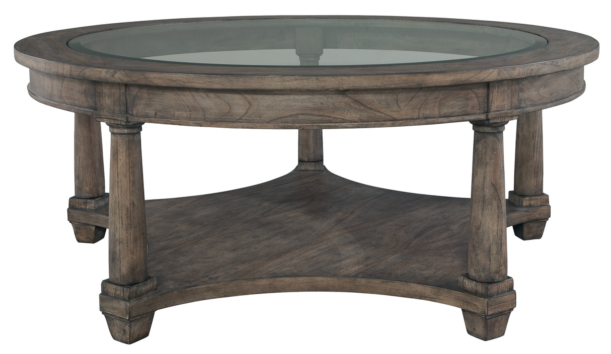 Hekman 23502 Lincoln Park 48in. x 48in. x 20.5in. Coffee Table