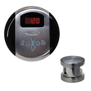 SteamSpa Oasis Control Kit in Brushed Nickel OAPKBN