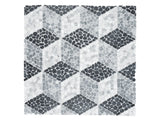 Anatolia Cabana Galaxy Node - Patterned Pebble Tumbled Marble Mosaic - 1 Sheet = .84 Sqft 5001-0444-0 Galaxy Node - premium natural stone mosaic tile from Anatolia Tile, available at PoshHaus showroom in Keene, NH
