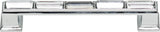 Atlas Homewares Legacy Crystal Pull 5 1/16 Inch (c-c) Polished Chrome