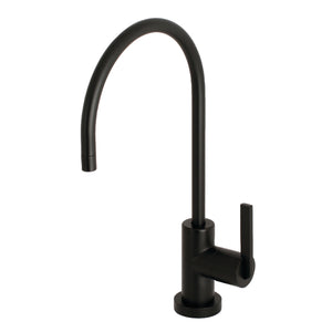 Kingston Brass KS8190CTL Continental Single-Handle Water Filtration Faucet, Matte Black