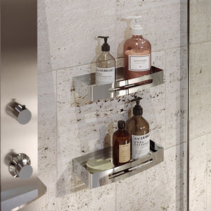 Set of Chrome Shower Baskets