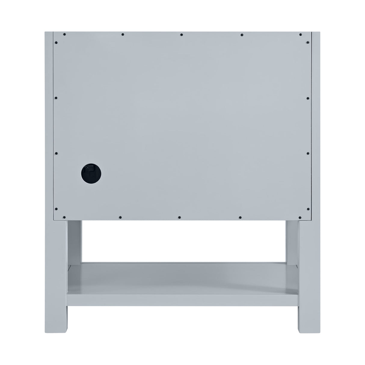 Breckenridge 30" Single Vanity, Serenity Blue, w/ 3 CM Charcoal Soapstone Quartz Top