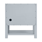 Breckenridge 30" Single Vanity, Serenity Blue, w/ 3 CM Charcoal Soapstone Quartz Top