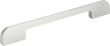 Atlas Homewares Round Thin Pull 6 5/16 Inch (c-c) Matte Chrome