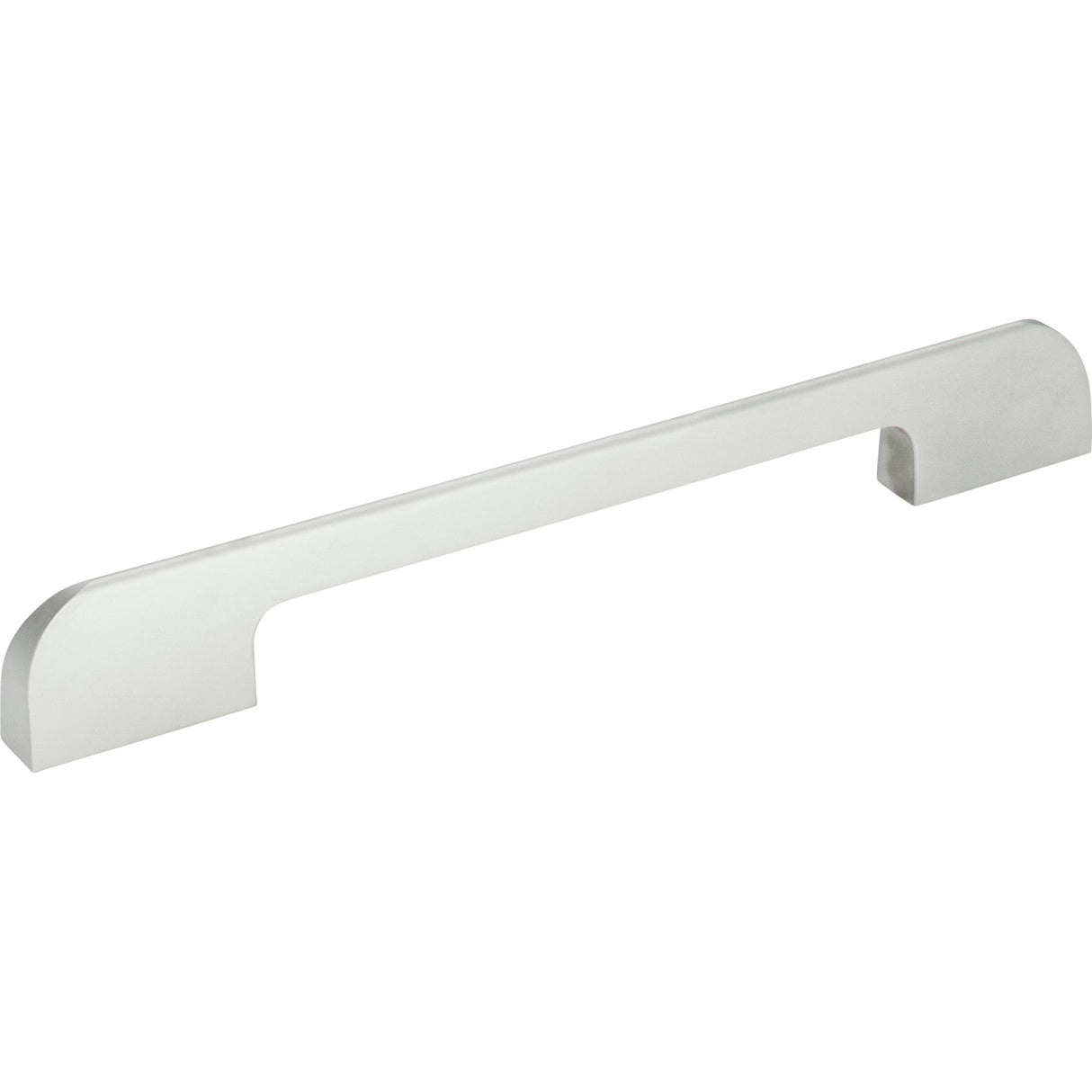 Atlas Homewares Round Thin Pull 6 5/16 Inch (c-c) Matte Chrome