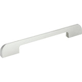 Atlas Homewares Round Thin Pull 6 5/16 Inch (c-c) Matte Chrome