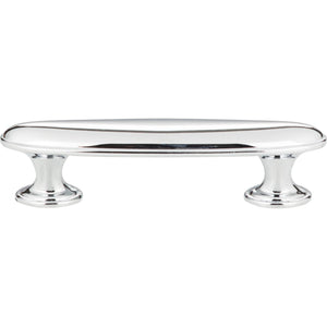 Atlas Homewares Austen Oval Pull 3 Inch (c-c) Polished Chrome