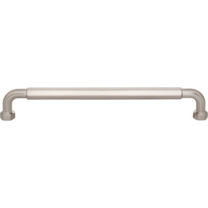 Top Knobs TK3204 Dustin Pull 7 9/16 Inch Center to Center - Brushed Satin Nickel