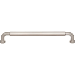 Top Knobs TK3204 Dustin Pull 7 9/16 Inch Center to Center - Brushed Satin Nickel
