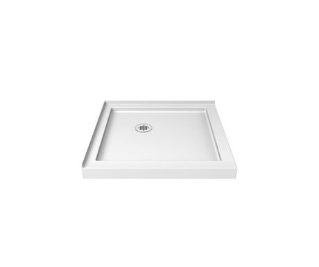 MAAX 107331-000-001-000 Roka 3232 Acrylic Corner Shower Base with Corner Drain in White