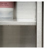 ALFI brand 12 x 24 Brushed Stainless Steel Vertical Double Shelf Bath Shower Niche