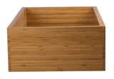 ALFI brand AB3321 33" Double Bowl Bamboo Kitchen Farm Sink