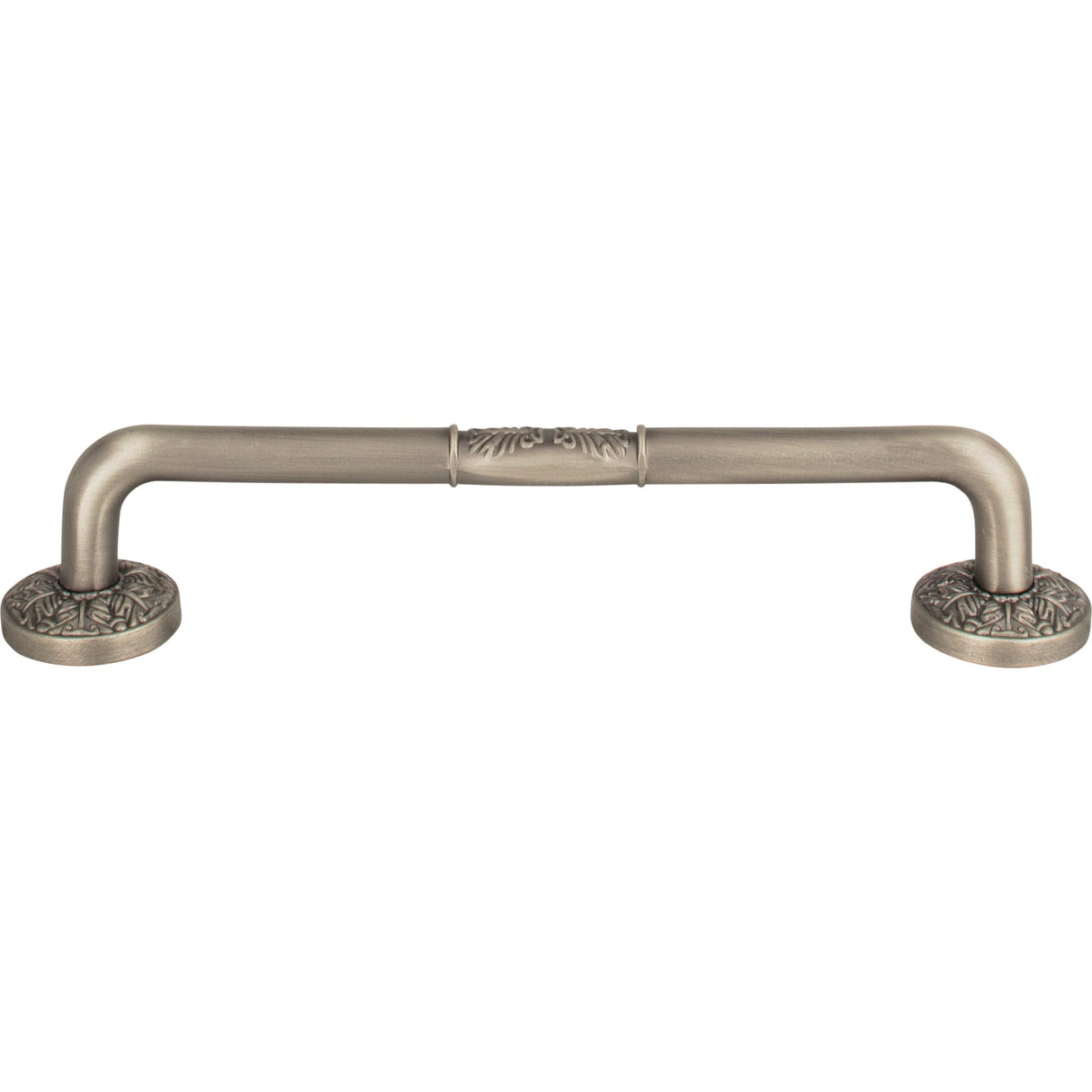 Atlas Homewares Hammered Medallion Pull 5 Inch (c-c) Pewter