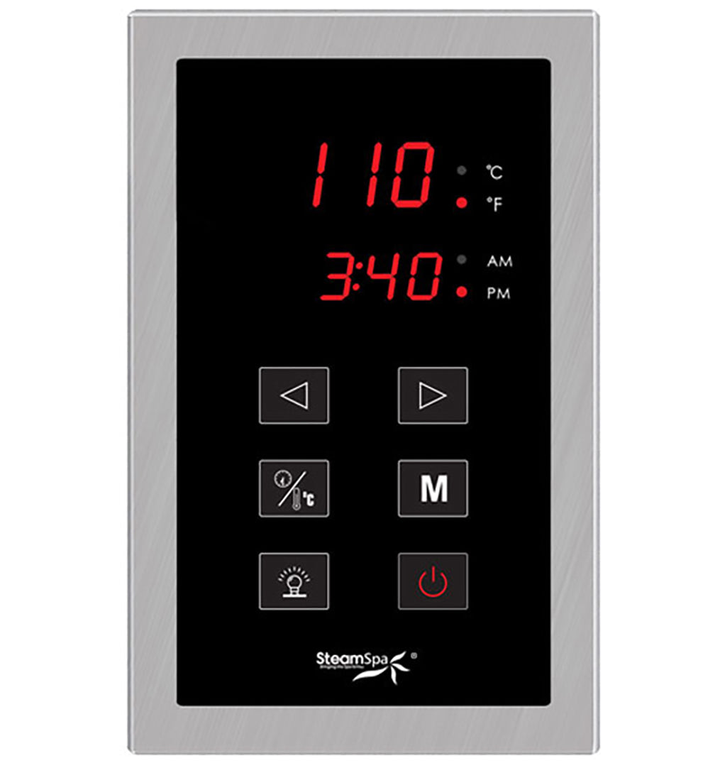 Touch Panel Control System in Brushed Nickel STPBN