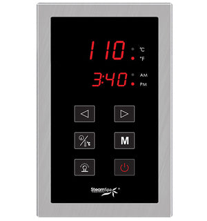 Touch Panel Control System in Brushed Nickel STPBN