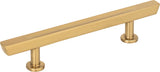 Atlas Homewares Conga Pull 3 3/4 Inch (c-c) Warm Brass