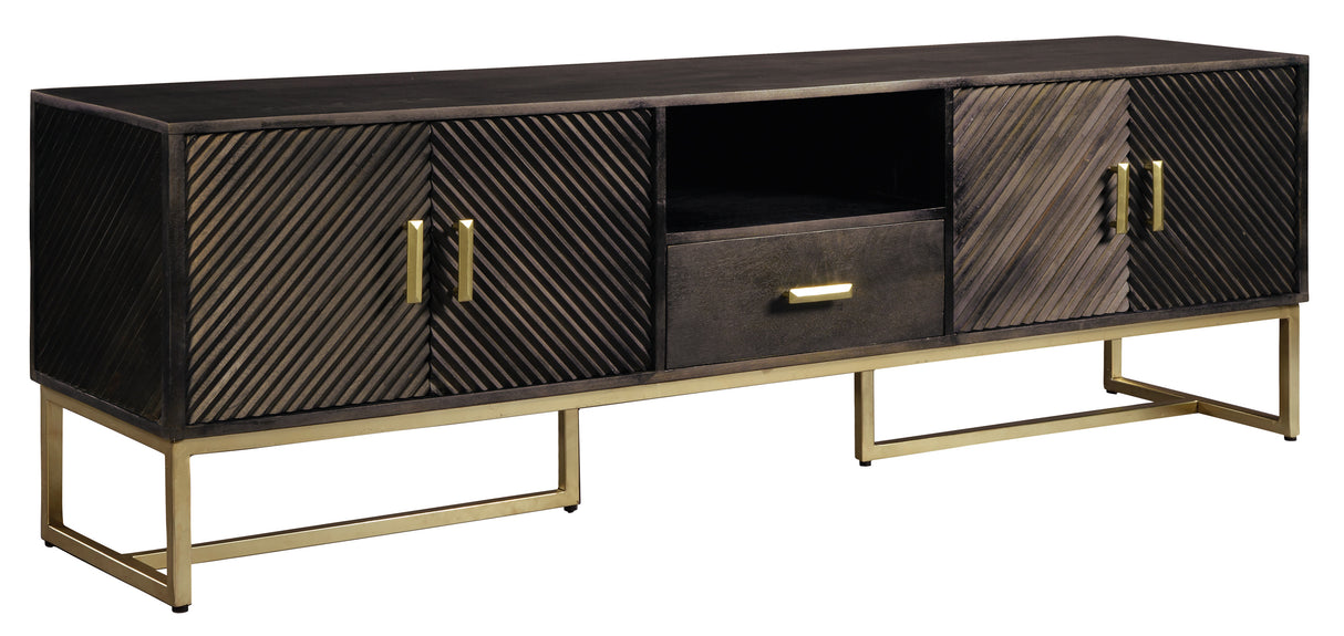 Hekman 28555 Accents 79in. x 18.5in. x 26in. Entertainment Console