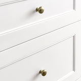 Breckenridge 36" Single Vanity, Bright White w/ 3 CM Parisien Bleu Top