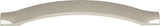 Atlas Homewares Low Arch Pull 6 5/16 Inch (c-c) Polished Nickel