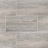 Veneto Gray Glazed Porcelain 12"x24" Floor and Wall Tile - MSI Collection VENETO GRAY 12X24 (Case)