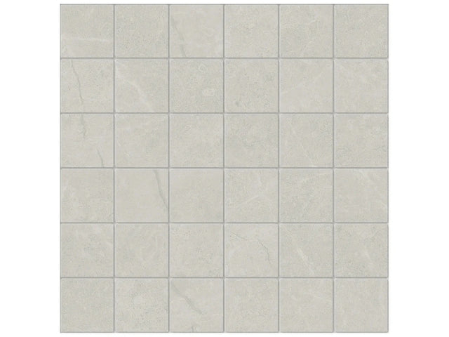 Anatolia Tile 2X2 Torino Grigio Matte 36 Piece Porcelain Mosaics. 1 Sheet = .96 Sq. Ft. 4501-0291-0 (63-569) Grigio 2x2 - premium natural stone mosaic tile from Anatolia Tile, available at PoshHaus showroom in Keene, NH