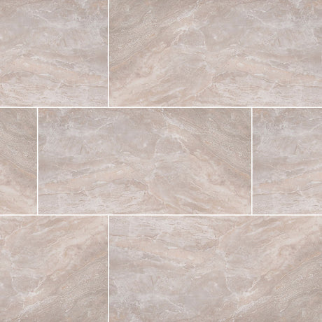 pietra pearl polished porcelain floor and wall tile msi collection NPIEPEA1224P product shot multiple tiles angle view #Size_12"x24"