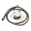 ALFI brand AB2475-BN Brushed Nickel Single Hole Floor Mounted Tub Filler