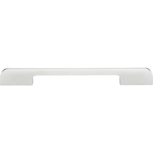 Atlas Homewares Round Thin Pull 7 9/16 Inch (c-c) Matte Chrome
