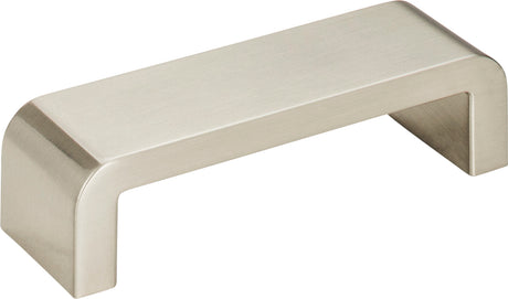 Atlas Homewares Platform Pull 3 3/4 Inch (c-c) Brushed Nickel