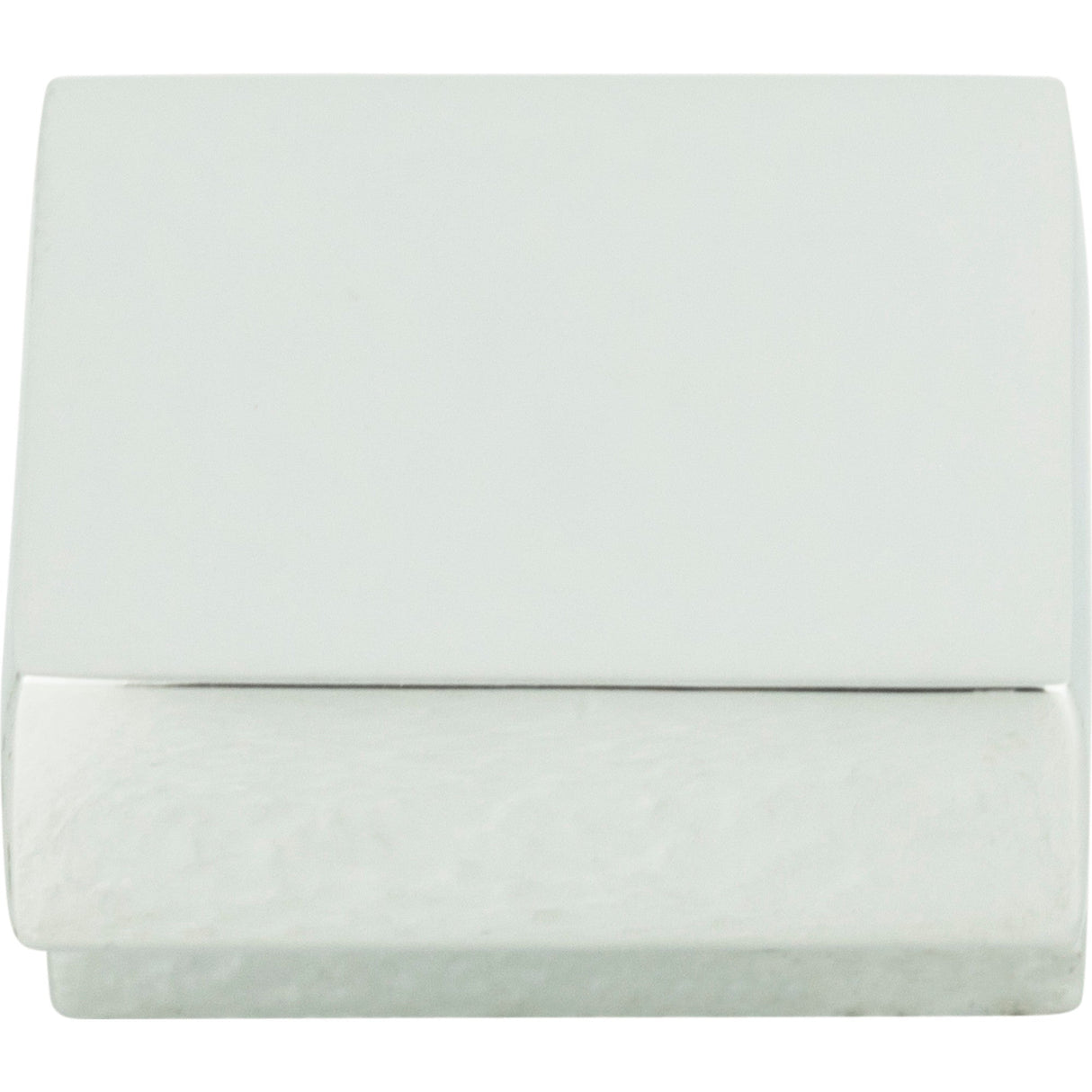 Atlas Homewares Small Square Knob 5/8 Inch (c-c) Polished Chrome