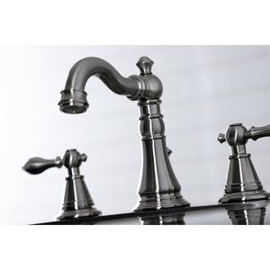 Fauceture FSC1978AL English Classic Widespread Bathroom Faucet, Brushed Nickel