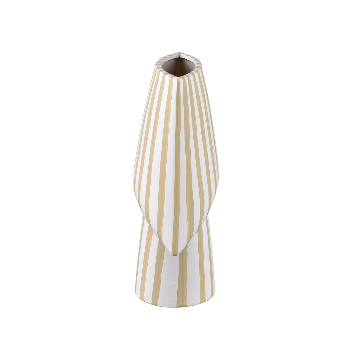 Elk H0017-10639 Hawking Striped Vase - Small